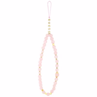 Guess 4G Dirželis Triangle Logo MagSafe Dėklas for iPhone 17 Pro - rožinis