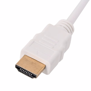 SAVIO HDMI (M) į VGA (F) adapteris baltas CL-201