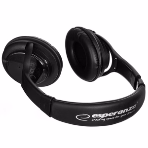 Esperanza Libero EH163K Laisvų rankų įranga Bevielis Su lankeliu Muzika Mini-USB Bluetooth Juoda