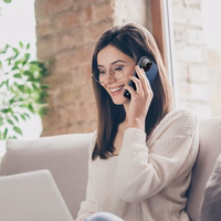 Dux Ducis Fino dėklas telefonui iPhone 14 Pro Max mėlynas nailoninis