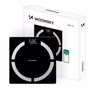Wozinsky WIWL-30 умные напольные весы Bluetooth - черный
