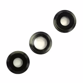 iPhone 11 Pro/11 Pro Max kameros stikliukas su rėmeliu Midnight Green (3pcs) ORG