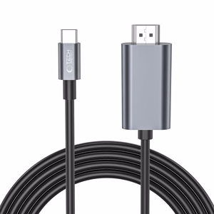 Tech-Protect UltraBoost USB-C / HDMI 4K 60Hz kabelis 2m - juodas