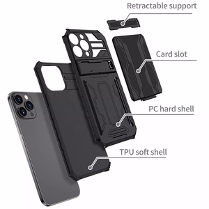 Tel Protect Combo dėklas telefonui Iphone 13 Pro Max juodas
