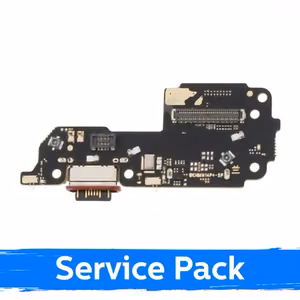 Krovimo lizdas skirtas Xiaomi Redmi Note 14 Pro+ 5G (+SIM reader) su lanksčiąja jungtimi / plata (Service Pack)
