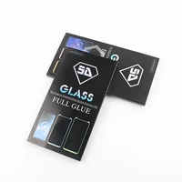 Tempered glass 5D for iPhone 16 Plus 6,7" black frame