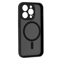 Pilnai matinis Mag dėklas telefonui Iphone 14 Pro juodas