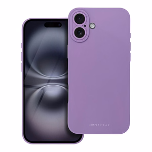 ROAR dėklas telefonui LUNA iPhone 16 Plus violetinis