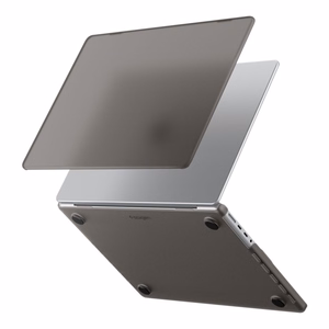 Spigen AirSkin dėklas, skirtas MacBook Pro 14" 2021 / 2023 / 2024 / 2025 / 2026 – pusiau skaidrus
