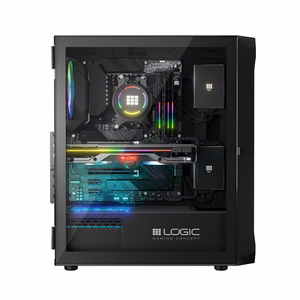 Logic PORTOS ARGB MINIDI USB 3.0 dėklas juodas