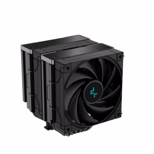 DeepCool AK620 ZERO DARK procesoriaus oro aušintuvas 12 cm juodas 1 vnt.