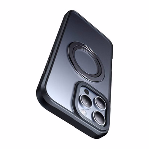 McDodo PC-4933 MagSafe чехол для iPhone 16 Pro Max с подставкой (чёрный)