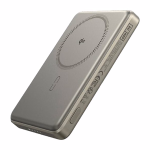 Magnetinė išorinė baterija ESR Qi2 MagSlim 5000mAh (smėlio)