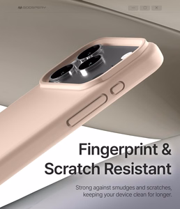 Dėklas Mercury Pure Magsafe Silicon Case Apple iPhone 17 Pro rožinio smėlio