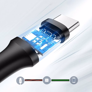 Ugreen US184 20882 USB-A 3.0 / USB-C 3A laidas 1m - juodas