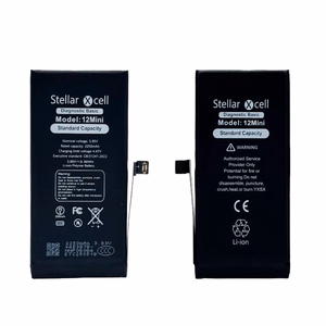 Akumuliatorius StellarXcell Diagnostic Apple iPhone 12 mini 2227mAh (standartinė talpa + aukštos kokybės BMS kopija)