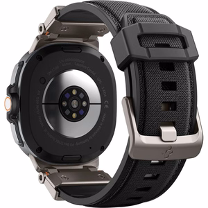 Spigen DuraPro Armor dirželis, skirtas „Samsung Galaxy Watch 40/44/46 mm“ – juodas