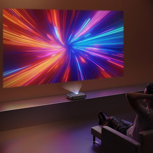 Yaber K300s Multimedia Laser RGB FullHD 1080p Projector with JBL Speakers - Juodas