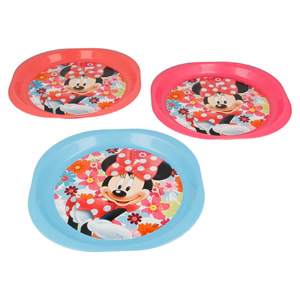 Minnie Mouse iškylų lėkštės, 3 vnt. rinkinys