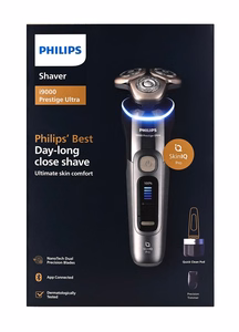 Philips XP9402/31 skustuvas vyrams Rotorinis skustuvas Apkarpymo mašinėlė Pilka
