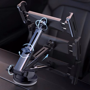 Tech-Protect V4 automobilinis planšetės laikiklis prie prietaisų skydelio - juodas