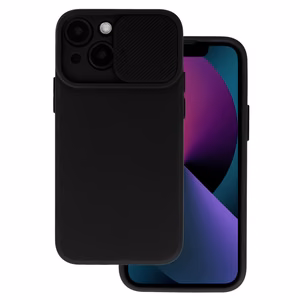 Camshield Minkštas iPhone 16 Plus juodas