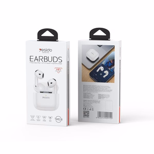 YESIDO HEADPHONES TWS31 BT 5.4 300mAh baltas