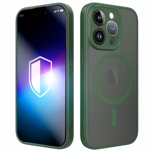 3mk Misty MagCase for iPhone 15 Pro - Green