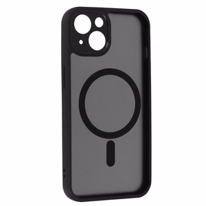 Pilnas matinės Mag dangtis telefonui Iphone 13 - juodas