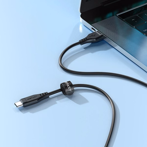 USB kabelis Acefast C3-04 USB-A to USB-C 1.2m juodas