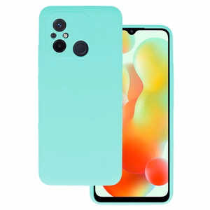 Dėklas telefonui silikoninis lengvas Xiaomi Redmi 12C/11A - mėtinis (m)