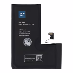 Baterija iPhone 15 PRO 3274 mAh Blue Star HQ