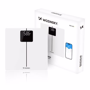 Wozinsky WIWL-180 умные Bluetooth напольные весы - белый