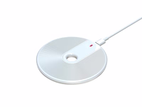 Belaidis indukcinis įkroviklis QI universalus greitas įkrovimas - FC06 15W baltas (min.2A)