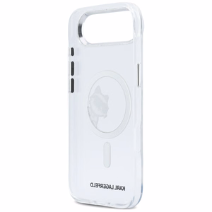 Karl Lagerfeld IML Peekaboo MagSafe Dėklas for iPhone Air - Clear