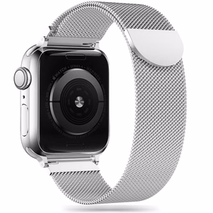 TECH-PROTECT MILANESEBAND APPLE WATCH 4 / 5 / 6 / 7 / 8 / 9 / SE (38 / 40 / 41 MM) sidabrinis