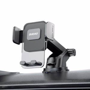 Dudao F8Max+ automobilinis laikiklis prietaisų skydeliui arba priekinio stiklo tvirtinimui - juodas