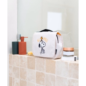 Snoopy pakabinamas kelioninis tualeto reikmenų krepšys