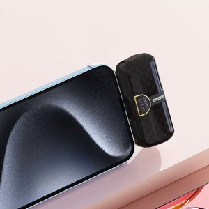 Išorinė baterija Dudao K20SL juoda 5000mAh + integruotas Lightning jungtis