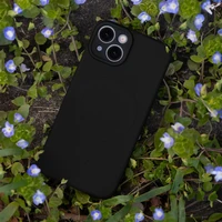 Simple Color Mag dėklas telefonui iPhone 15 6,1\" juodas