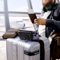 Power Bank Joyroom "JR-W050" Juodas 10000mAh (belaidis įkrovimas 15W / PD 20W)