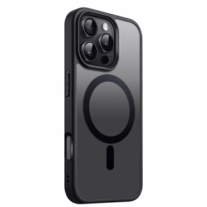 Satin Matt Mag Samsung S24 Plus dangtelis juodas