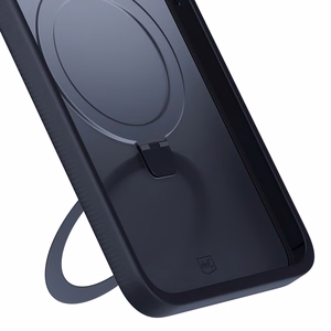 Чехол 3mk Smoke Mag&Stand для Samsung Galaxy S25 Ultra - чёрный