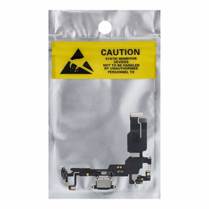 Kabelis USB įkrovimui IPHONE 15 juodas