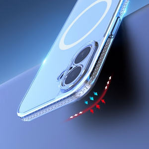 Чехол Dux Ducis Clin Mag совместимый с MagSafe для iPhone 17 прозрачный