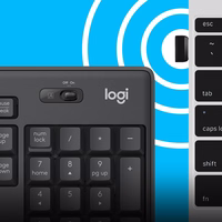 Logitech 920-009800 klaviatūra Pelė įskaityta Biuras Radijo dažnio belaidė QWERTY JAV tarptautinė versija Grafitas