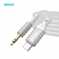 BWOO AUX Laidas Type C to 3.5mm Jack audio AUX074