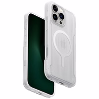 Uniq Combat Active Magclick krovimo dėklas telefonui iPhone 16 Pro Max - baltas