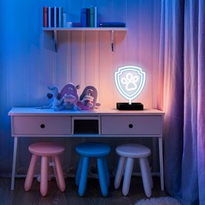 Неоновый LED-светильник на подставке Paw Patrol - Paw OW-120246