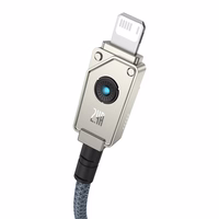 Baseus Unbreakable USB A-IP laidas 1 m 5V-2,4A Balta